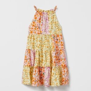 Zara Multicolor Floral Kids Dress